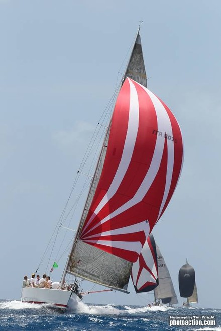 Carlo Falcone’s Caccia Alla Volpe - Antigua Sailing Week 2012 ©  Tim Wright / Photoaction.com http://www.photoaction.com